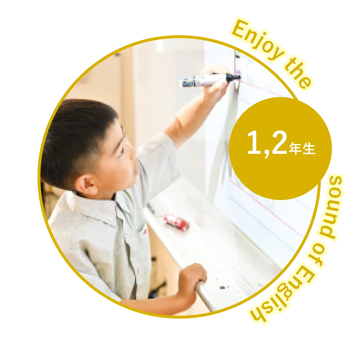1,2年生　Enjoy the sound of English