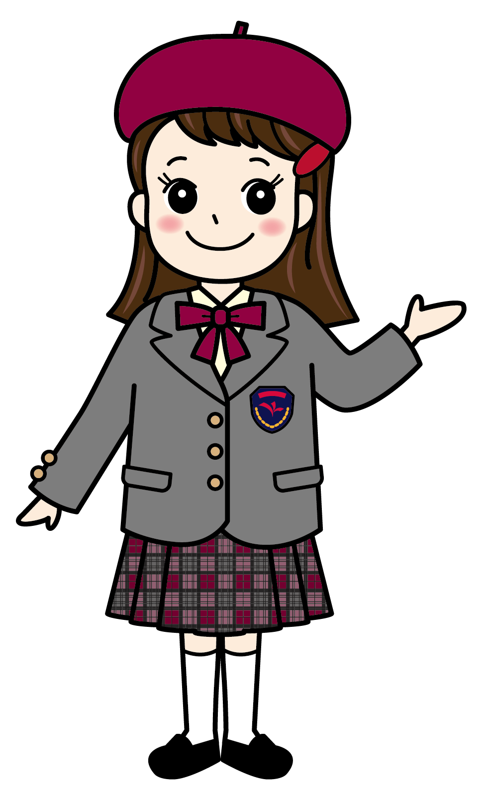 光華小学校　キャラクター　女子